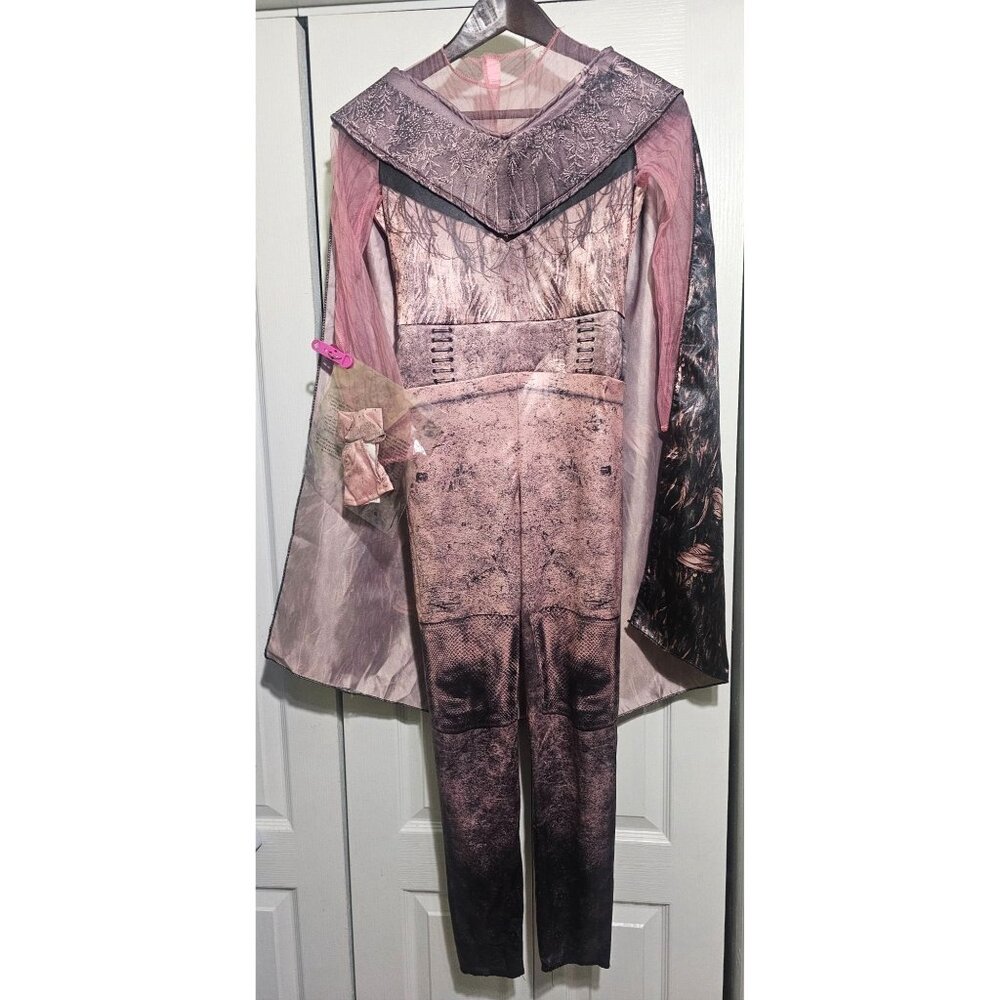 Disney Descendants 3 Audrey Girls Costume 10-12 Cape Glove Disguise Halloween
